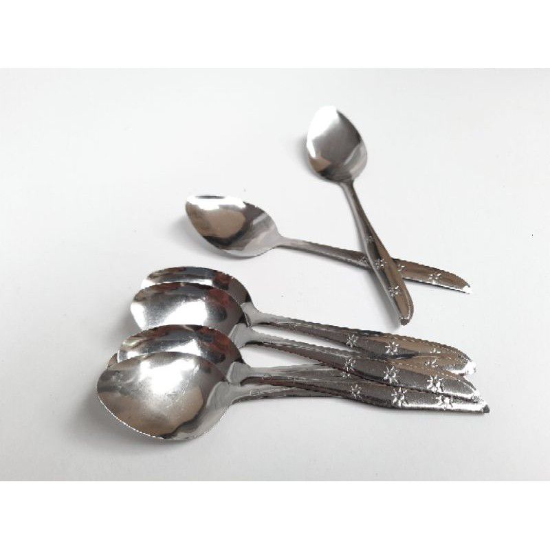 sendok makan stainless steel murah 1 lusin / sendok makan 12pcs