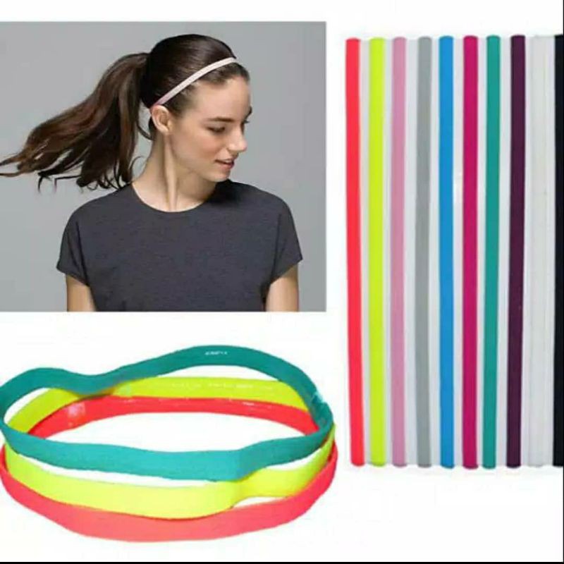 Mini Hairband Sport / Headband olahraga.