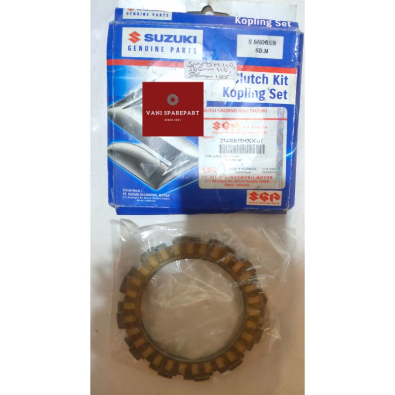 Kampas Kopling Smash Shogun 125 R SP Shogun 125 FL RR AXELO Smash Titan ORI SGP Per Set