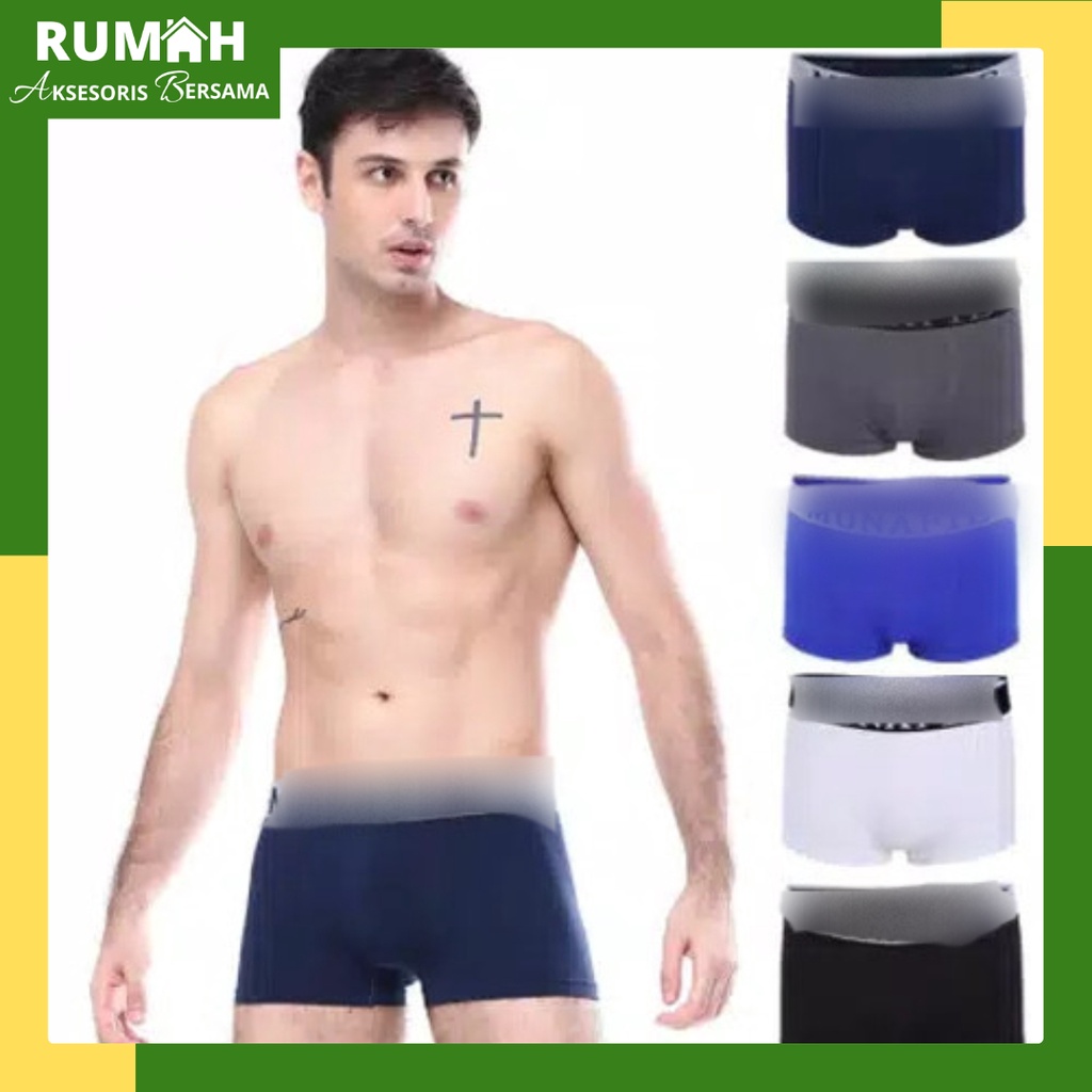 RAB BX084 Celana Dalam Pria Boxer Underwear Man Kolor Pria Celana Dalam Pria Import