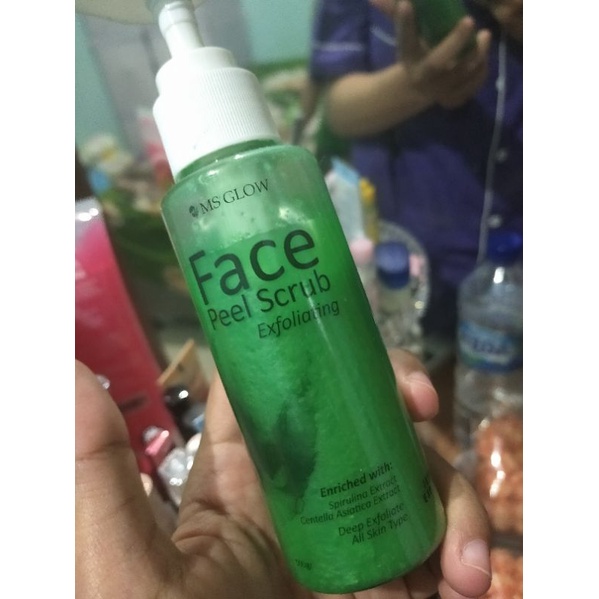 PRELOVED FACE PEEL SCRUB MS GLOW