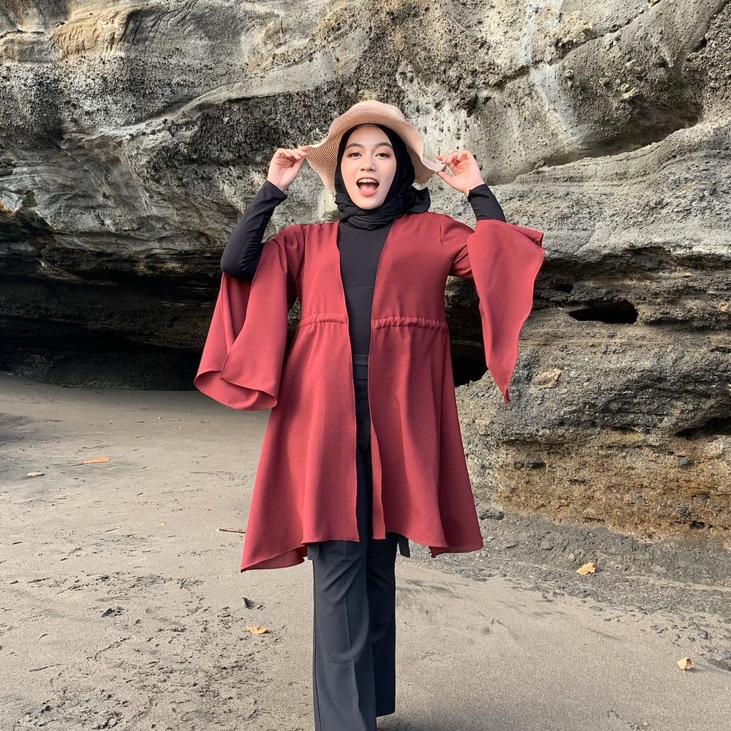 Baju atasan CHARLIAH outer cardigan baju atasan wanita terbaru cardigan wanita