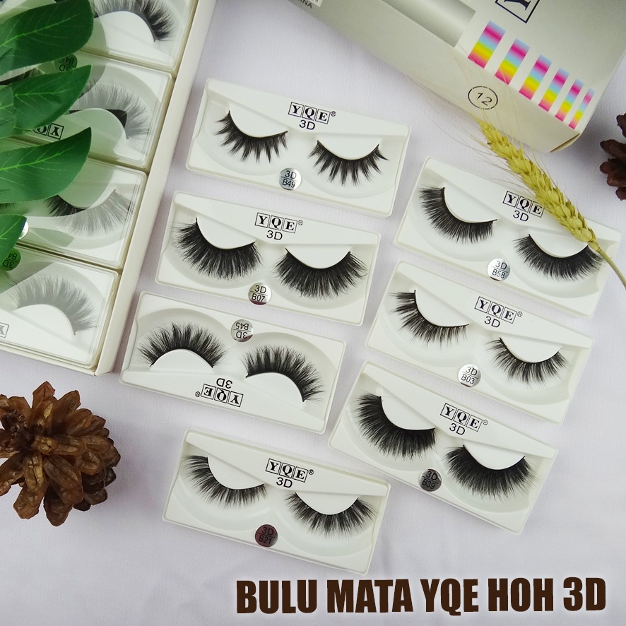 Bulu Mata YQE HOH 3D - 1 Pair