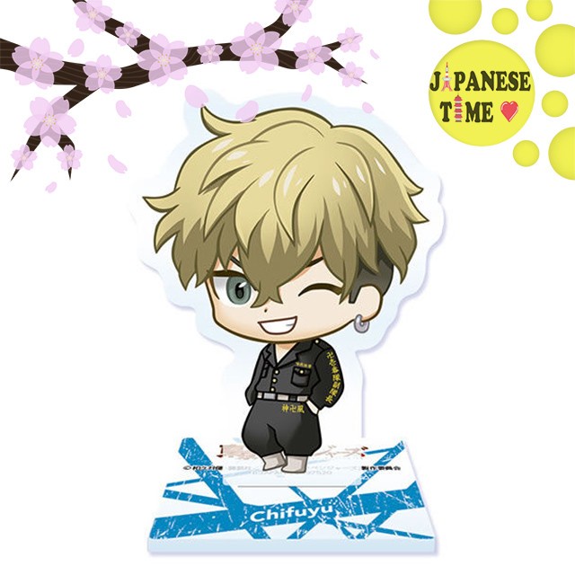 Must Have Bandai Gashapon Tokyo Revengers Acrylic Standee Gacha - Chifuyu Terlaris