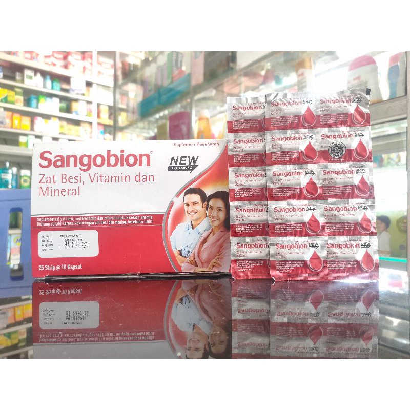 SANGOBION @1Strip @10Kapsul