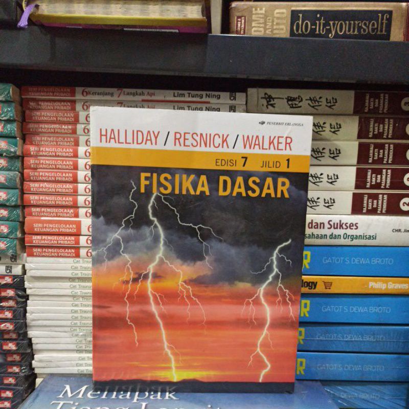 BUKU ORIGINAL FISIKA DASAR HALLIDAY / RESNICK / WALKER EDISI 7 JILID 1