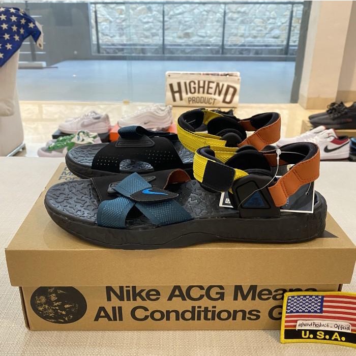 Sandal Gunung Nike Acg Deschutz Dark Teal 100% Original Dc9093-300