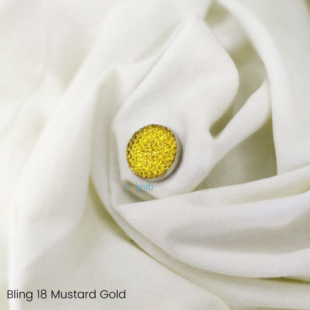 Nabnib - BLING 18 Bros Magnet Original Turki-Mustard Gold