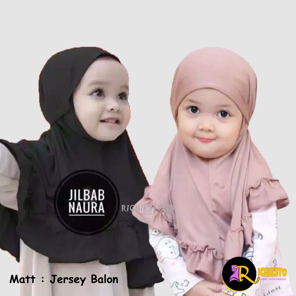 Jilbab Anak Naura MONALISA HIjab Anak Lucu Kerudung Anak Perempuan Murah Terbaru