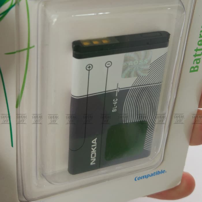 BARU  Baterai Nokia 6131 6136 6170 6260 6300 6300i BL4C BL-4C Original Batre