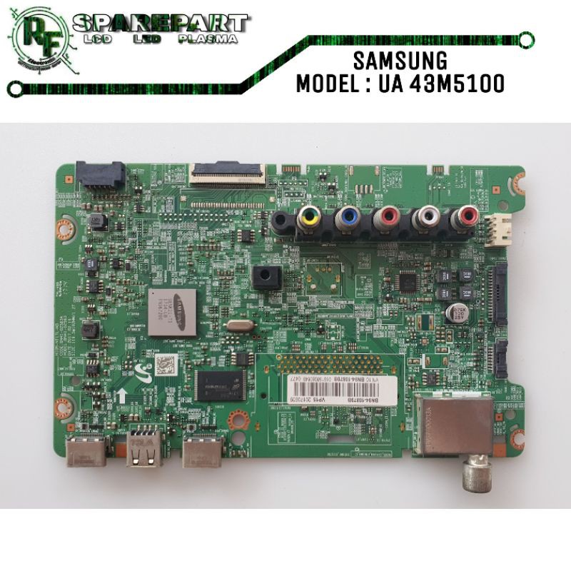MB MOBO MAINBOARD MOTHERBOARD MESIN TV LED SAMSUNG UA43M5100 UA 43M5100