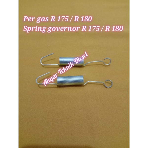 per gas R 175 / R 180 , spring governor R 175 / R 180