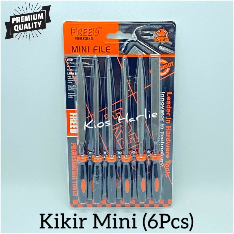 kikir besi, kikir set 6pcs, kikir mini