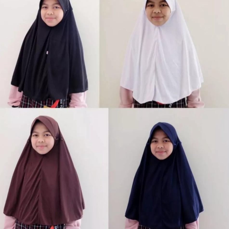 Jual [PRODUK QE0AP] HAYFA - KERUDUNG SEKOLAH INSTANT / JILBAB SEKOLAH ...