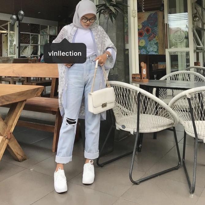 ♘ [⭐ ] OUTER SCARF MOTIF VOAL PREMIUM OUTERWEAR BY VLNLLECTION ➣