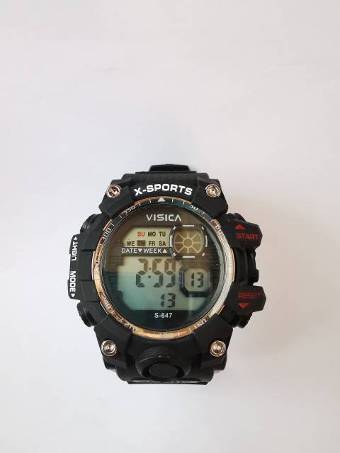 Jam tangan digital Sporty Anak Remaja water Resist Visica 647