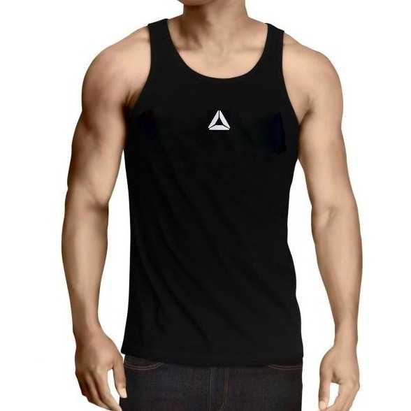 (PROMO) Kaos singlet gym fitness REEBOK baju training pria