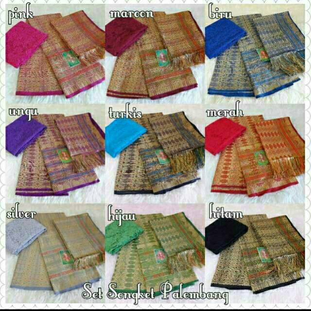Set songket palembang