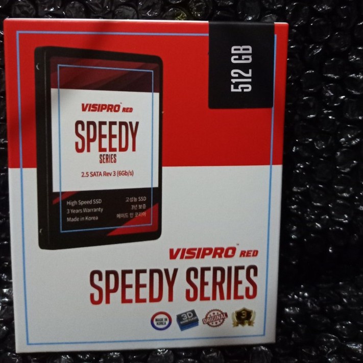 ssd 512gb visipro speedy series terbaru original resmi