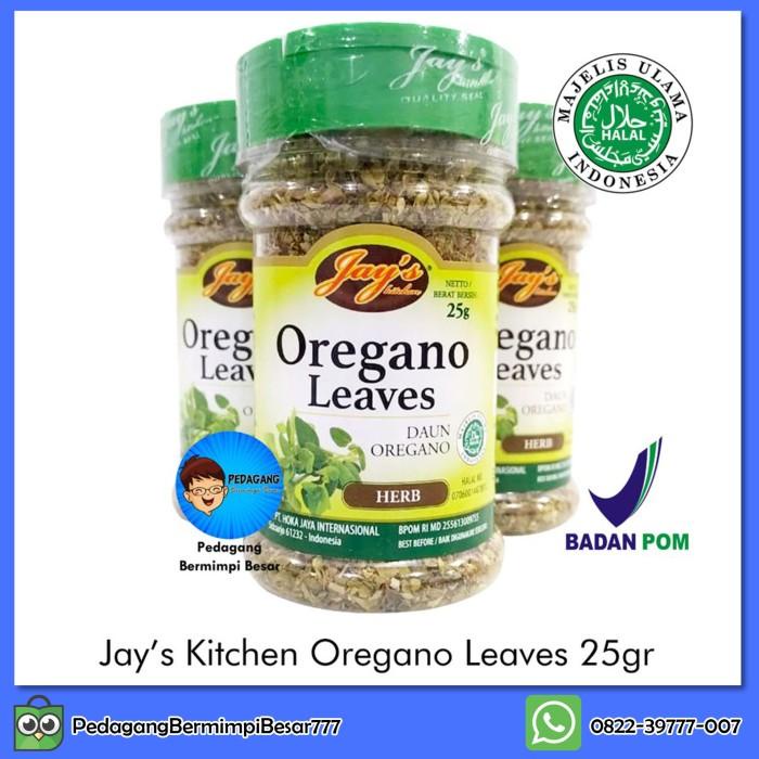 

Jay's Kitchen Oregano Leaves 25gr | Daun Oregano Kering | Oregano Best Seller