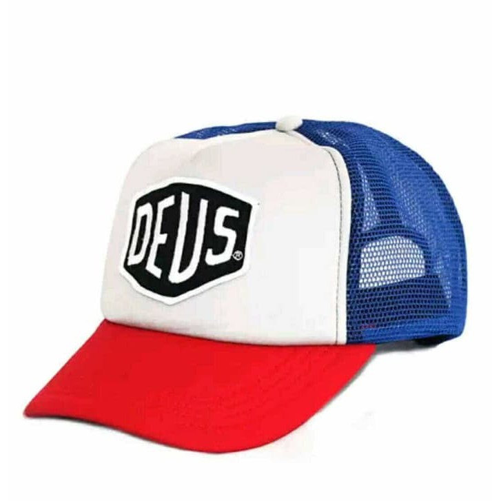 Terbaru Topi Pria Keren New Era Original 3930 Bpc Boston Red Jm38 XY385  Jaring Trucker Deus S96 - S