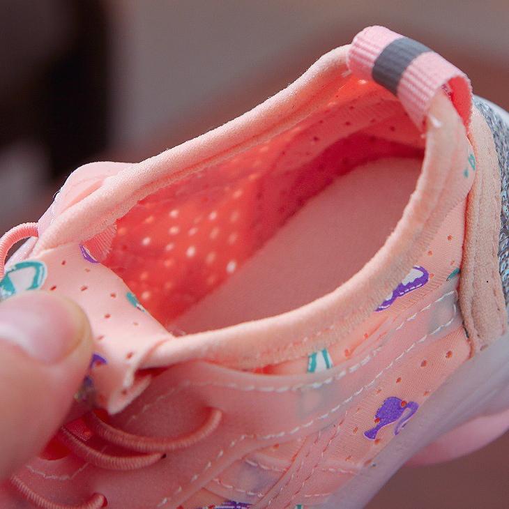 (PALING LARIS) babyfit  STRINGBEE sepatu anak dengan lampu LED import gs-901rp 903r