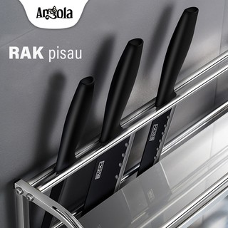  Rak  Bumbu Dapur  Stainless  D10 Gantung  Dinding Dapur  Rak  