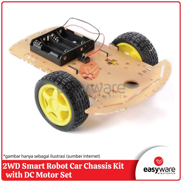 SMART ROBOT CAR 2WD CHASSIS KIT 2WD SMART CAR