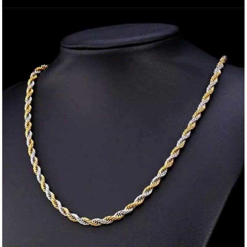 kalung titanium tambang/kalung kekinian/kalung