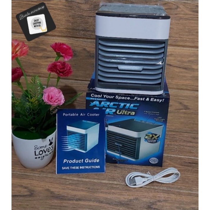 AC Mini Portable USB ORIGINAL Import Arctic Air Ultra 2x Cooling Power