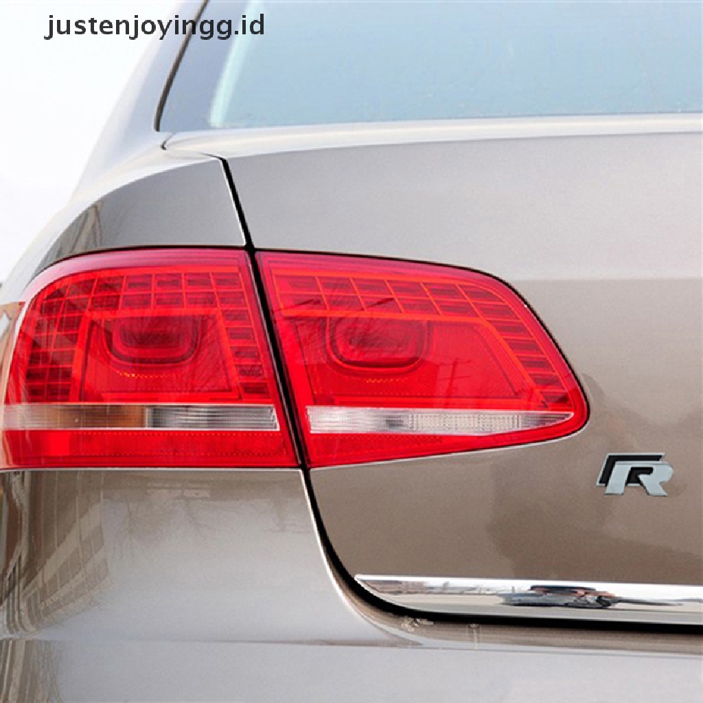 Stiker Emblem / Badge Metal Motif justenjoyingg.id / Rline R Line Untuk Bagasi VW GOLF