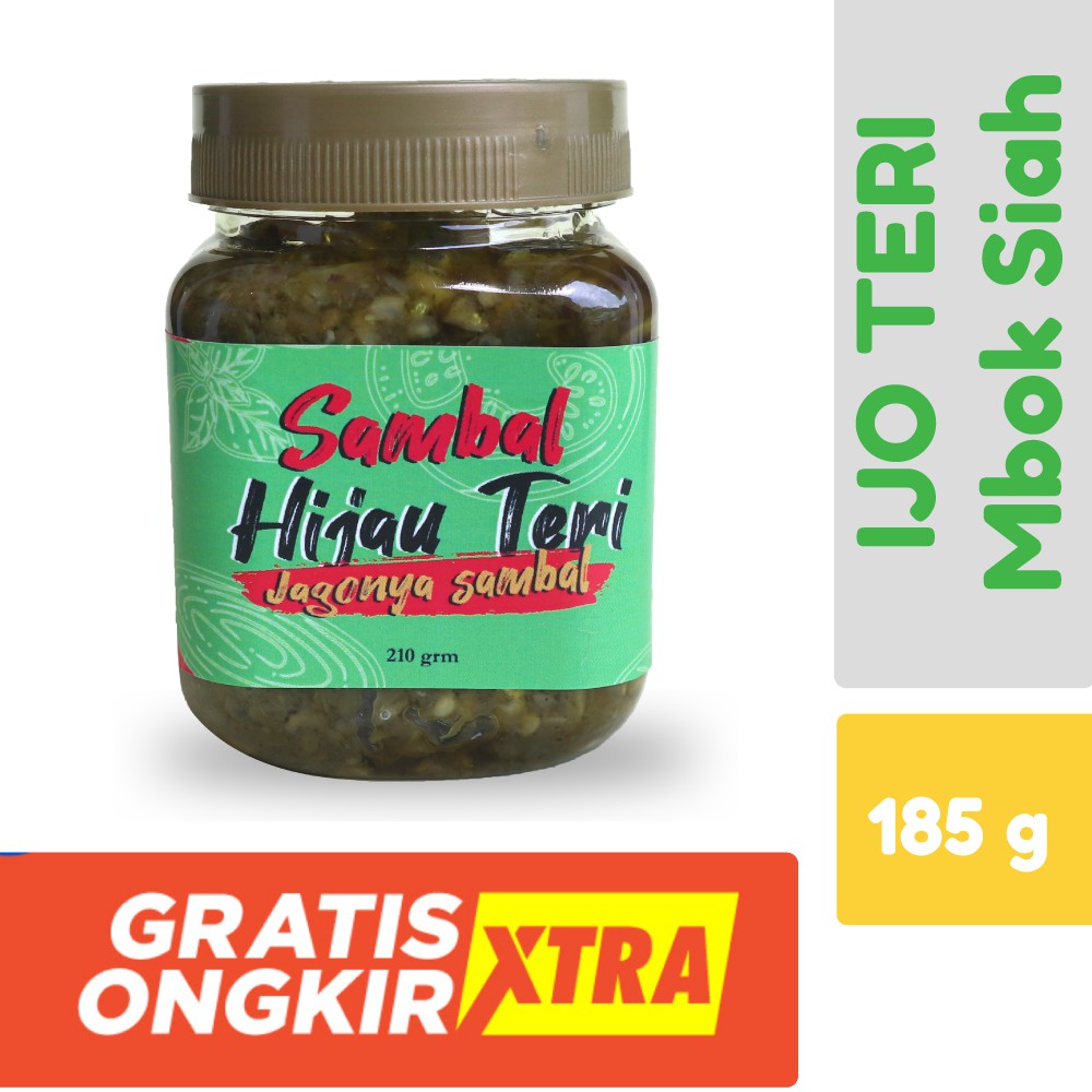 

sambal Hijau Teri Mbok Siah