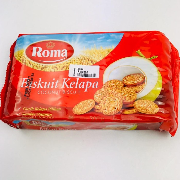 

ROMA KELAPA 300GR 28PCK/DUS