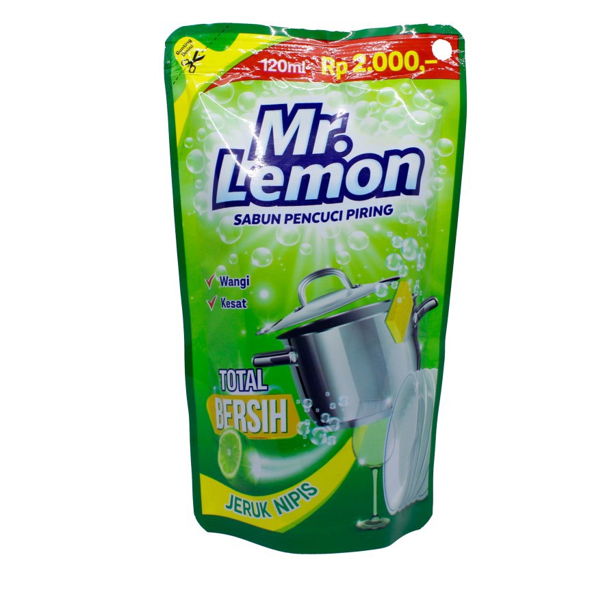 Sabun Cuci Piring Mr Lemon 120 ml