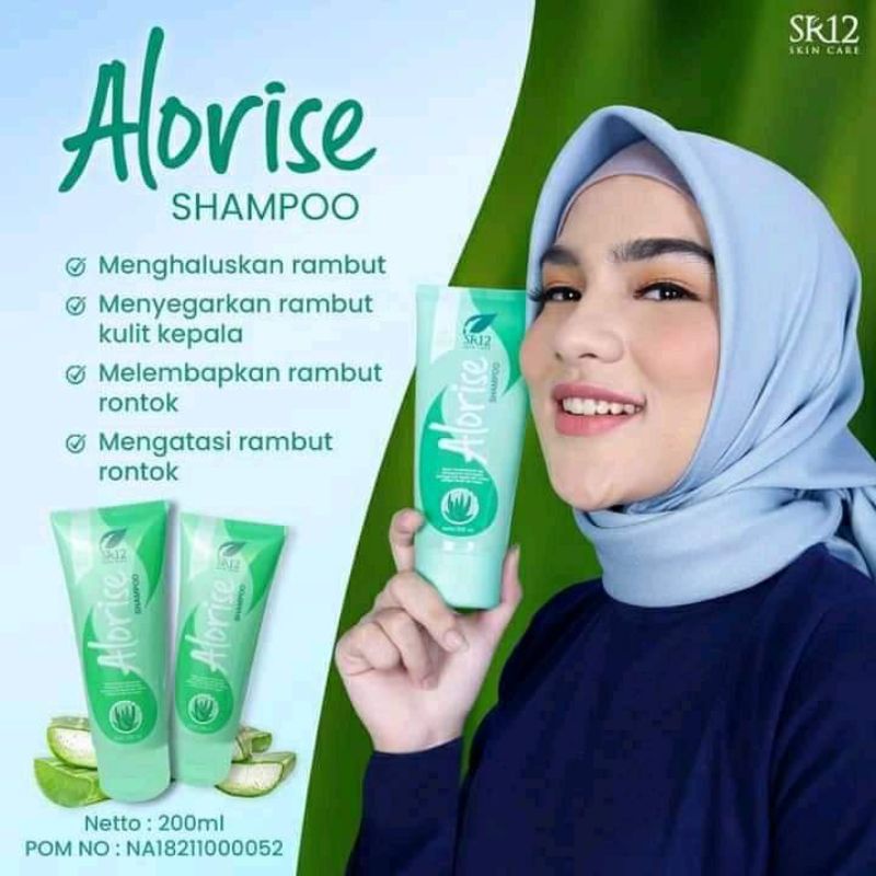 ALORISE SHAMPOO SR12/SAMPO LIDAH BUAYA ASLI/ANTI HAIR FALL