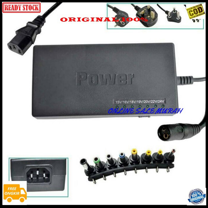 G252 Adaptor laptop universal multi tv power supply charger elektronik multifungsi cas casan ac dc volt gadget Charger komputer cctv original adapter dekstop travel baterry adaptive quick  VOLT TEGANGAN BISA DISETING  JEK COLOKAN BISA DI GANTI2  BISA SEGA