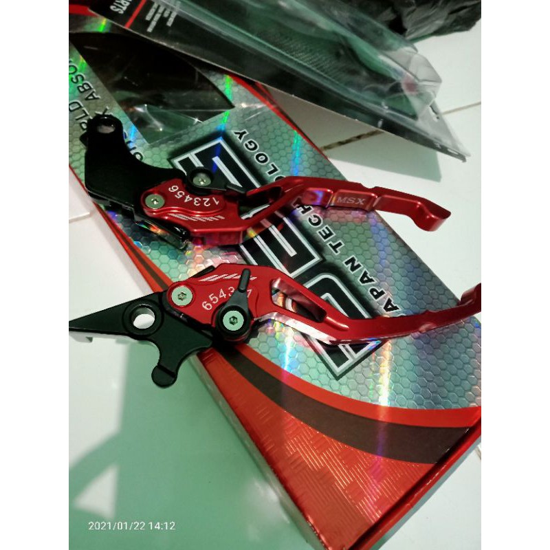 Handle rem crf 150 variasi stelan / hendel rem kopling crf / tuas rem tangan crf variasi