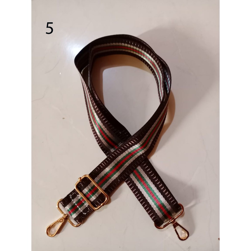 Tali Tas Selempang Longstrap Panjang Rainbow Simple#107