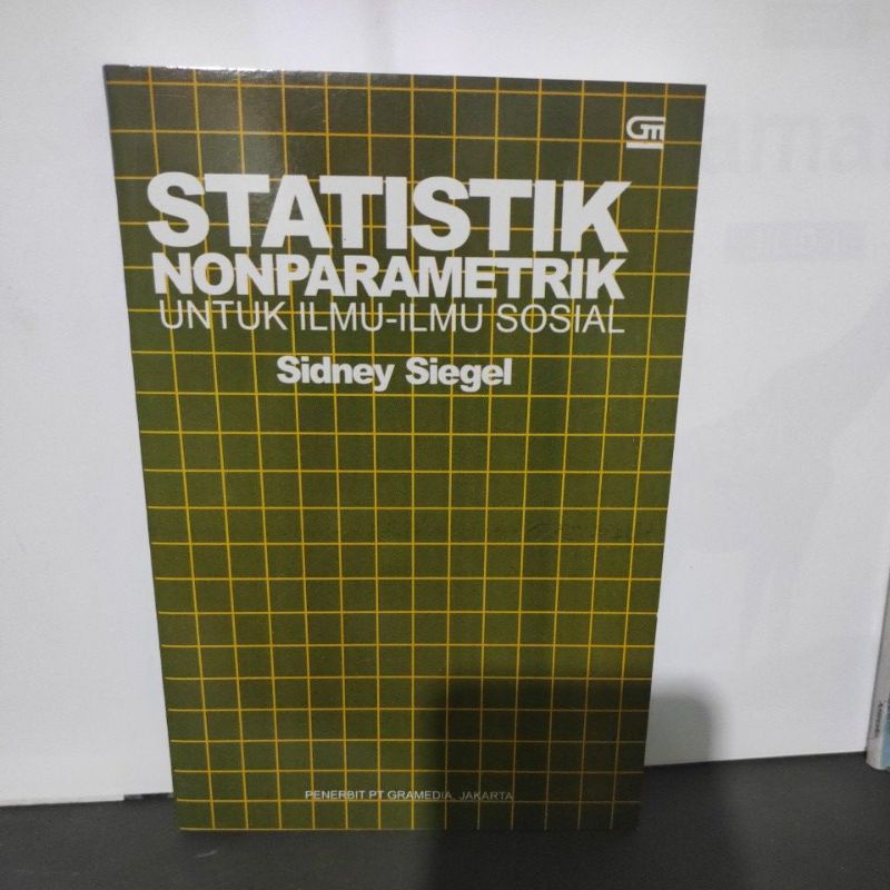 Jual Buku Statistik Nonparametrik Untuk Ilmu- Ilmu Sosial Oleh Sidney ...