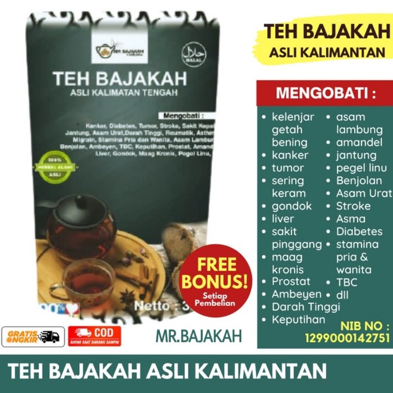 

Teh Celup Akar Bajakah Kalalawit Asli Kalimantan Obat Herbal Alami