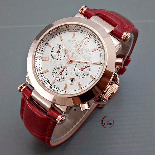 Jam GC Guess Collection Chrono Merah