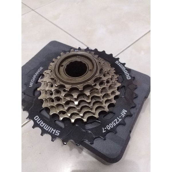 GEAR SHIMANO 7 SPEED 14-34T MODEL ULIR/DRAT
