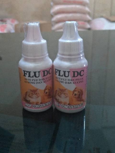 FLU CAT / FLU DOG / FLU DC ( DOG CAT) FLUCAT FLUDOG OBAT FLU  DAN PILEK UNTUK KUCING, ANJING