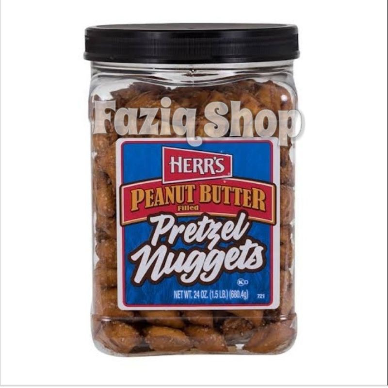 

Herrs Peanut Butter Pretzel nuggets | Herr's Pretzel nuggets 680.4 gr