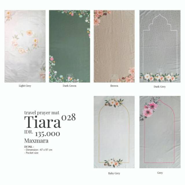 Sajadah tatuis tiara 028