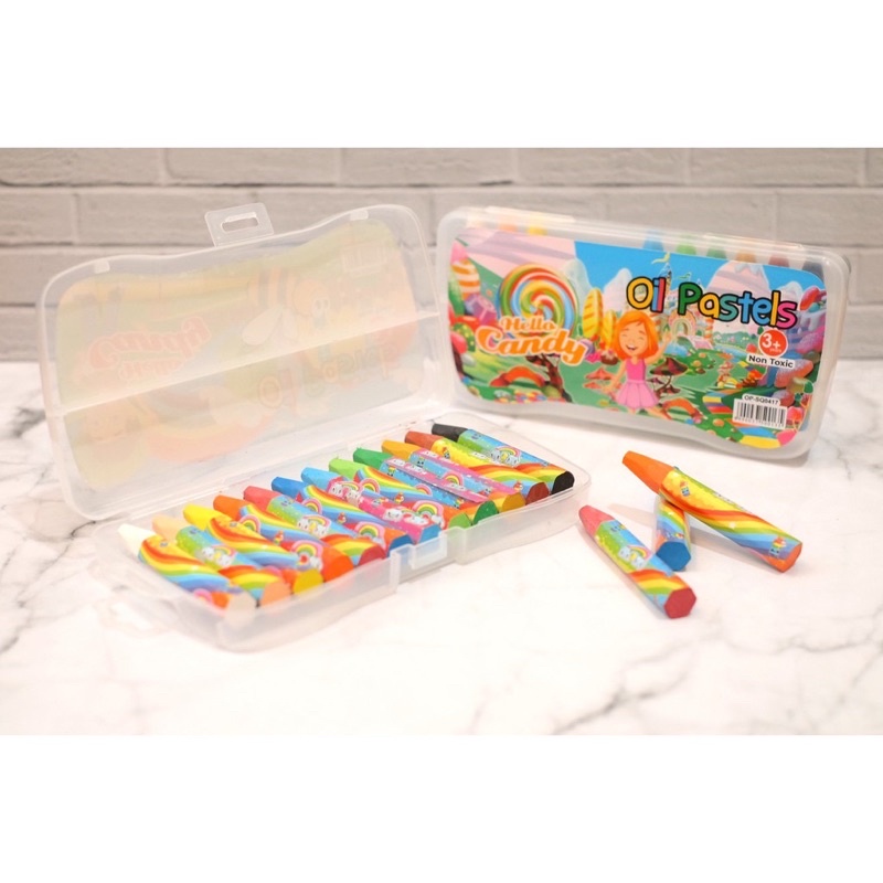 

{TERMURAH} Crayon mini murah isi 12 warna