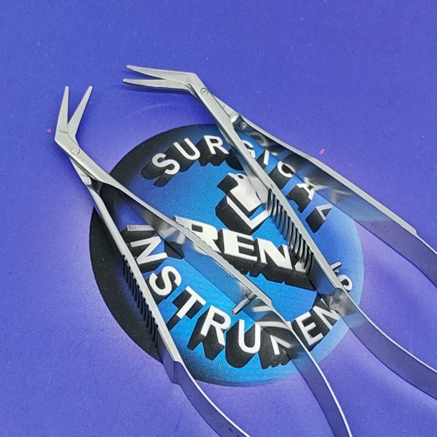 Alat Medis Alkes Castroviejo Corneal Scissors 11 cm|Renz Surgical|Pinset Medis|Pinset Operasi|Gudang Medis