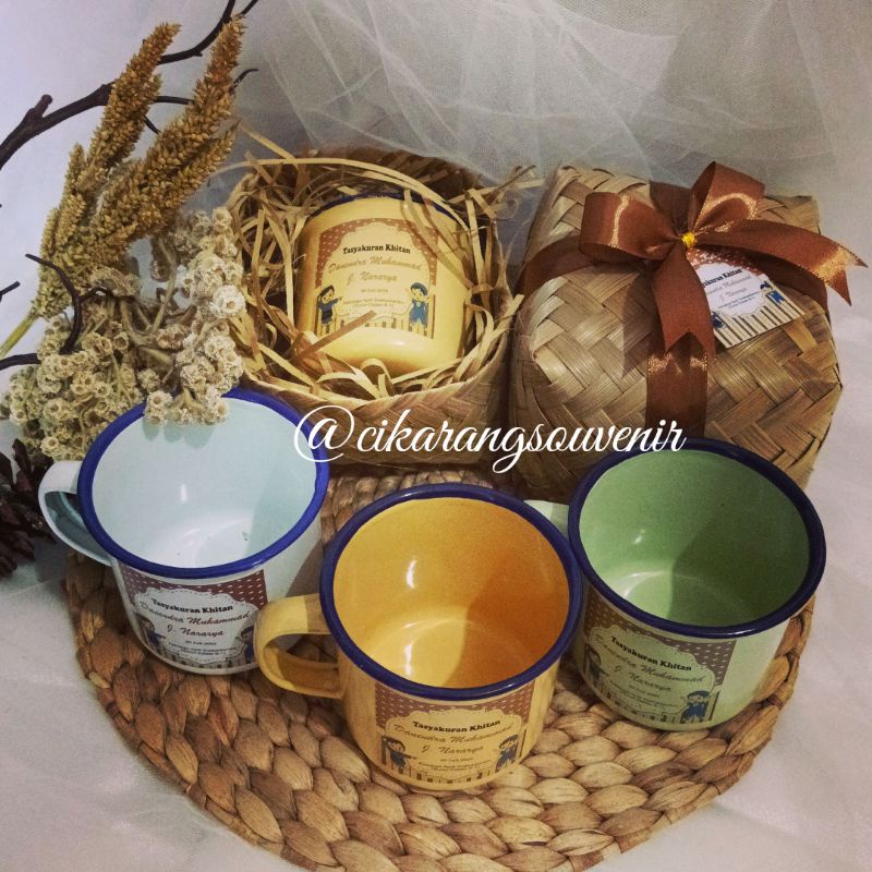 Souvenir pernikahan unik/souvenir pernikahan rustic/souvenir khitanan/souvenir aqiqah/souvenir cangk