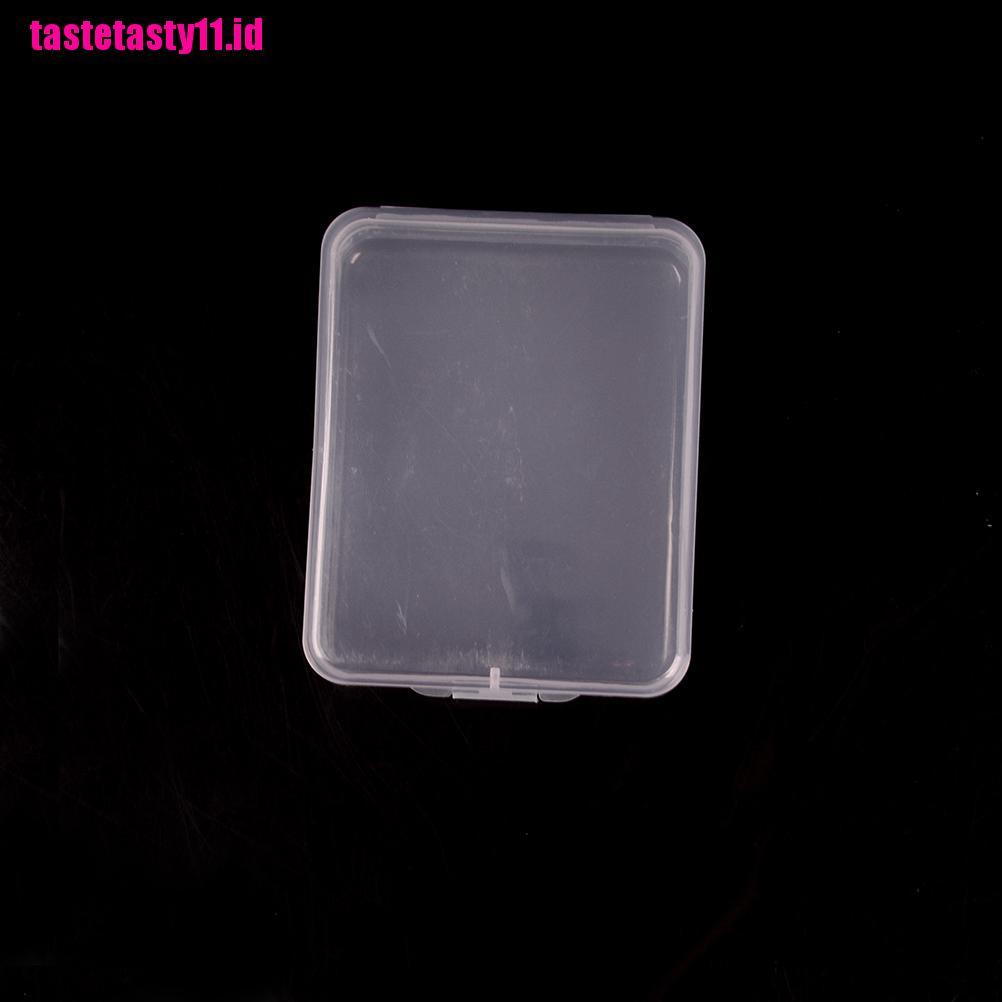 Case Penyimpanan Bahan Plastik Transparan Dengan Tutup