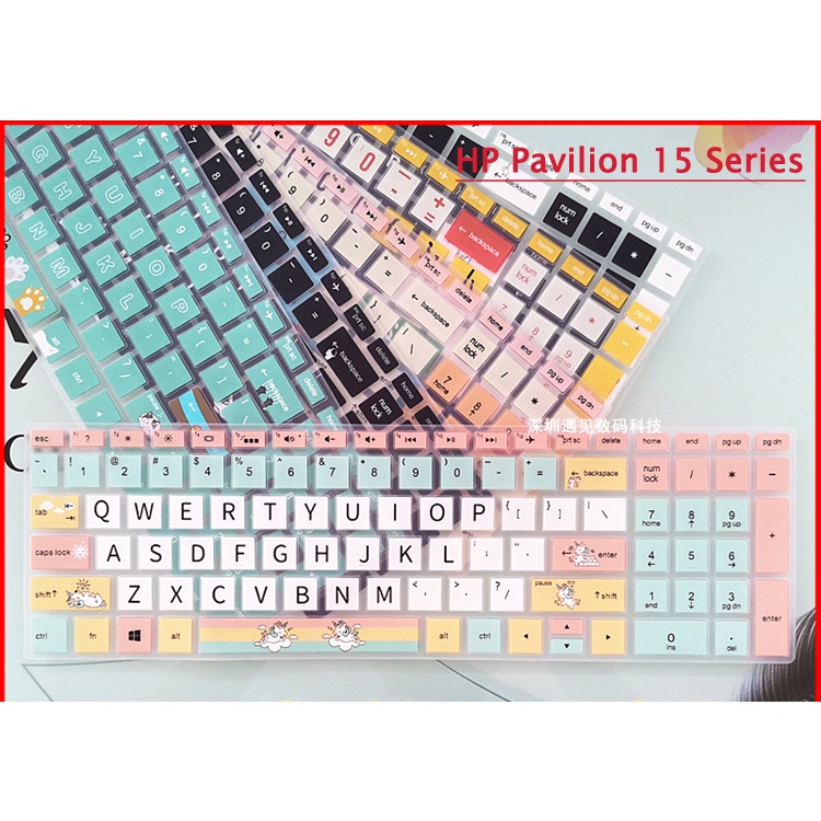 Cover Pelindung Keyboard Bahan Silikon Untuk HP Pavilion 15 15 15.6 Inch 15-cc707TX 15-ec1036 15-cs3040TX 15-BS